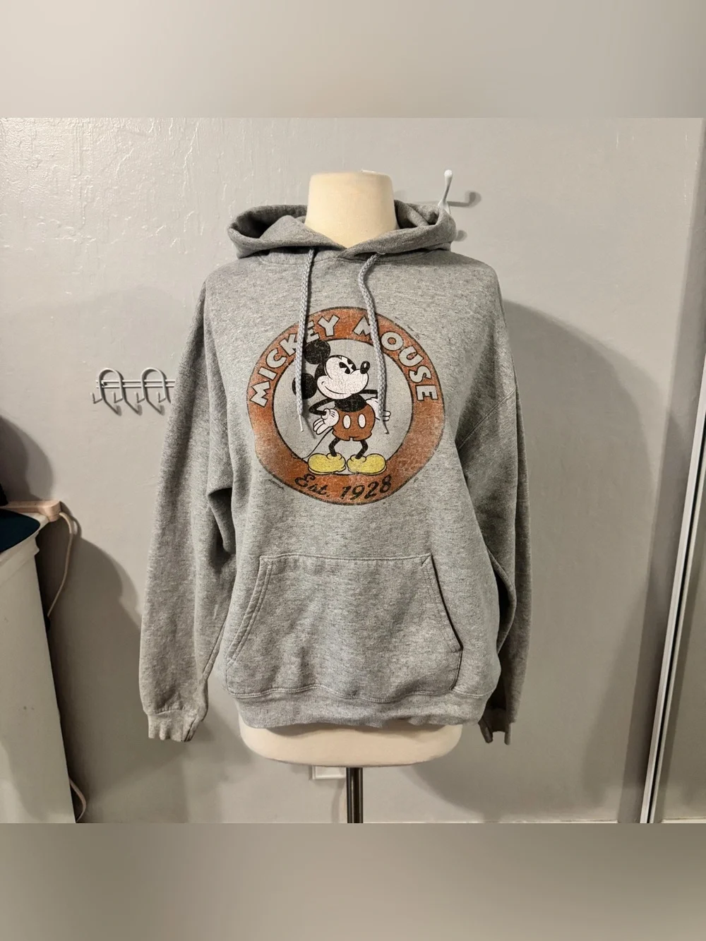 Mickey Mouse Grey Hoodie